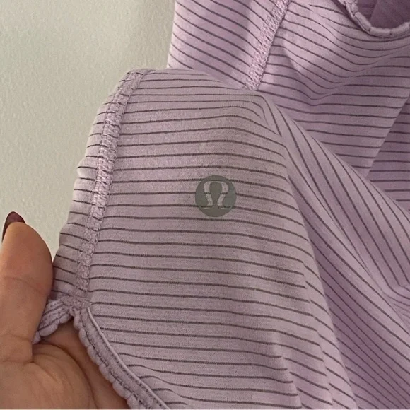 Lululemon 105 F Singlet *Silver Heathered Pretty Purple - Picture 7 of 10